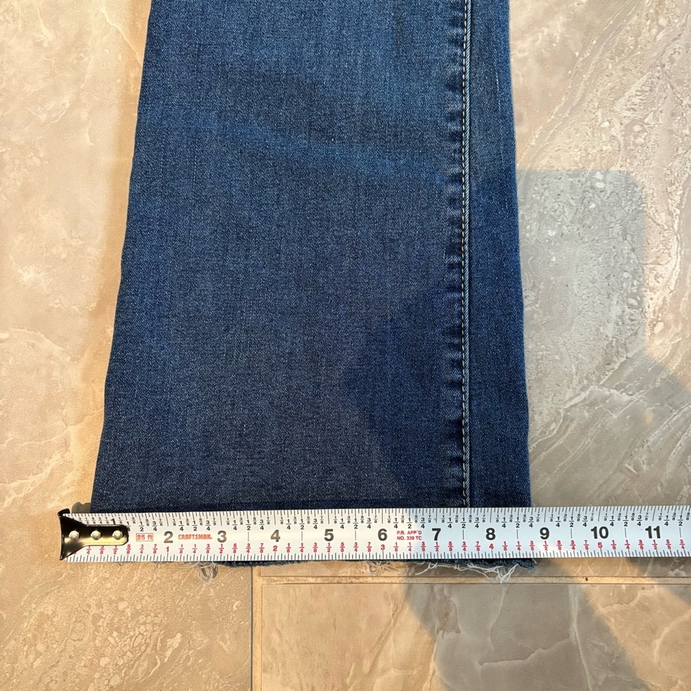 True Religion Becca Jeans Womens Sz 24 Blue Mid Rise Bootcut Stretch Denim Logo - Picture 7 of 10
